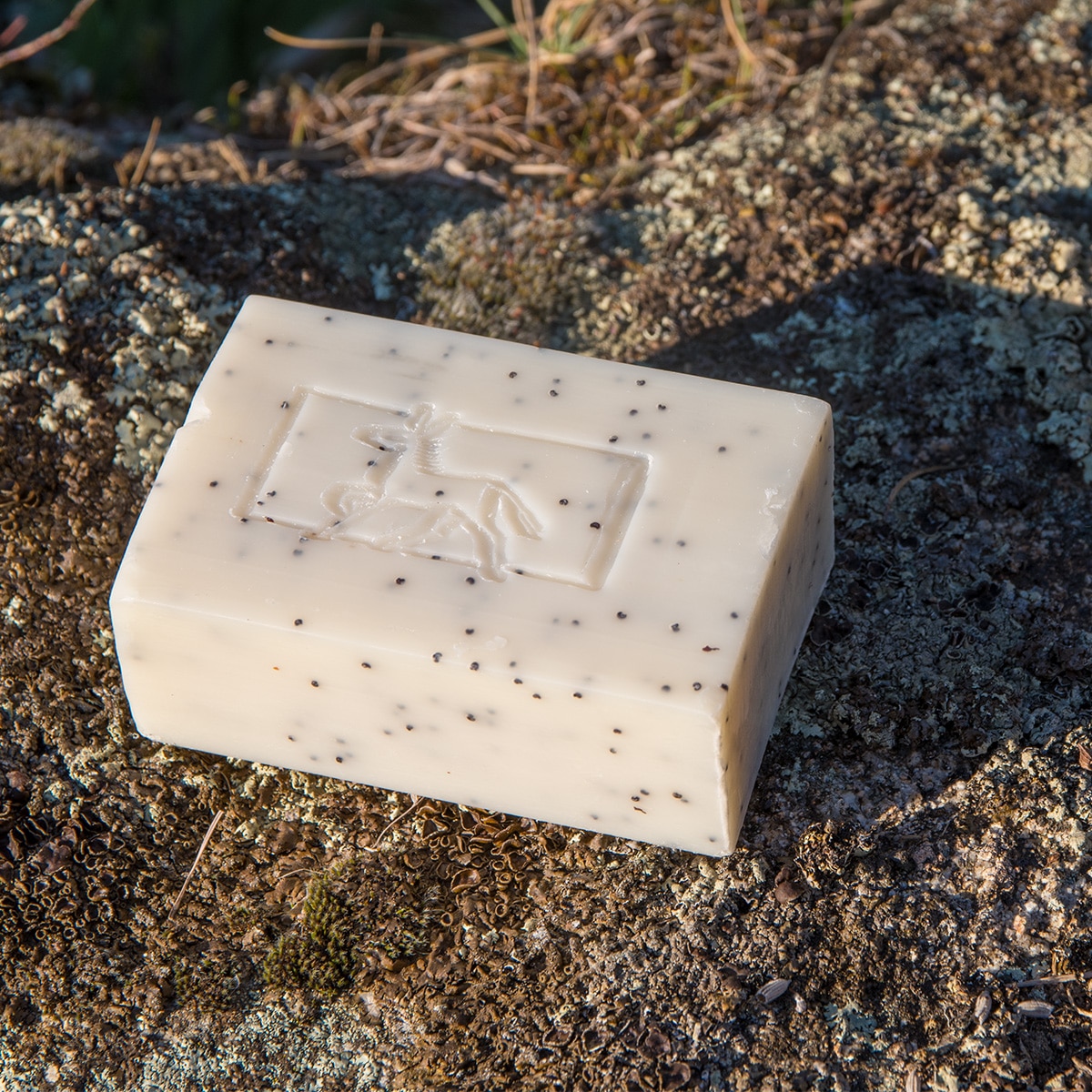 Savon lait d'ânesse & pavot (gommage)