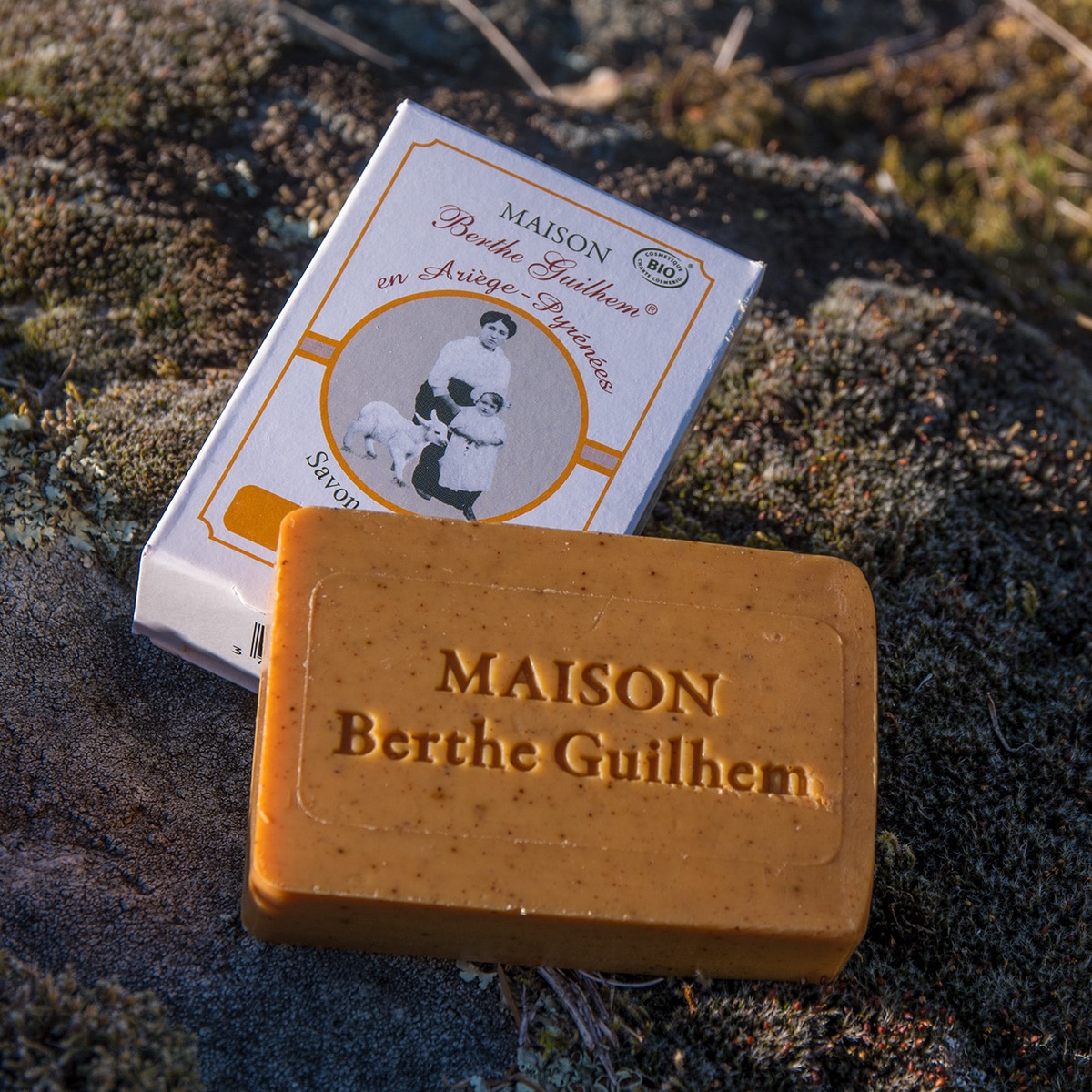 Savon abricot / lemongrass